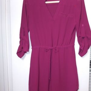Ekira Chicago fushia tinic dress